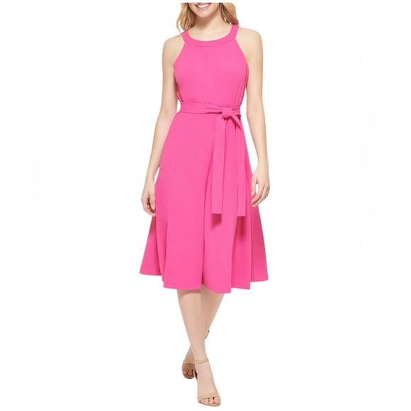 Tommy Hilfiger Dresses & Skirts - TOMMY HILFIGER , Elegant Pink Sleeveless Dress